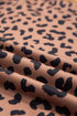 Leopard Striped Patchwork Loose Western Sweatshirt