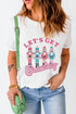 Lets Get Cracking Graphic Print Short Sleeve Tee