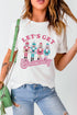 Lets Get Cracking Graphic Print Short Sleeve Tee