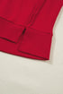Letter Print Raw Seam Drop Shoulder Loose Tee