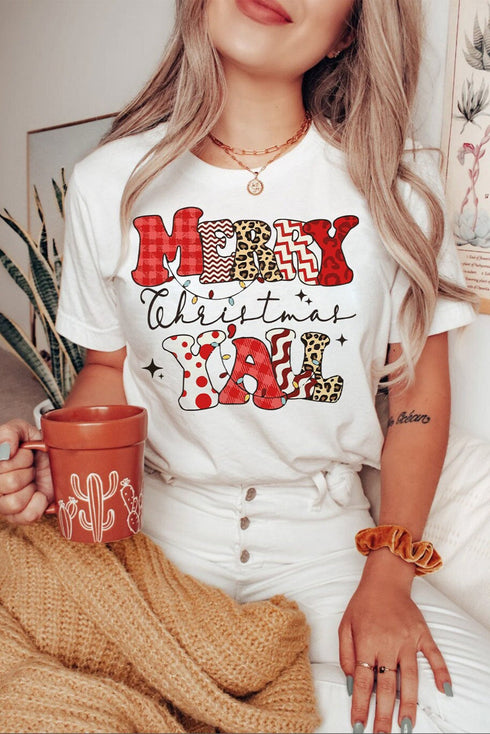 Lettered Graphic Print Crew Neck Short Sleeve Tee