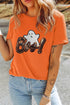 Light Catching Sequin Ghost Graphic T Shirt