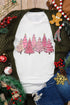 Lighting Christmas Trees Festive Graphic Stretch Tee