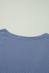 Lightweight Drop Shoulder Ribbed Knit Open Front Cardigan