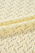 Lightweight Pointelle Knit Open Front Cardigan