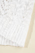 Lightweight Pointelle Open Front Long Sleeve Cardigan