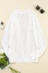 Lightweight Pointelle Open Front Long Sleeve Cardigan