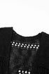 Lightweight Textured Open Front Boho Knit Cardigan