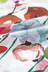 Lightweight Viscose Blend Floral Print Slit Neck Blouse