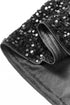 Long Bell Sleeve Sequin Shift Dress