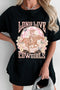 Long Live Cowgirls Graphic Crewneck T-Shirt