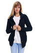 Long Sleeve Button-Up Hooded Cardigans
