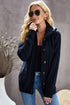 Long Sleeve Button-Up Hooded Cardigans