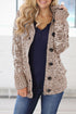Long Sleeve Button-Up Hooded Cardigans