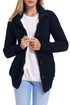 Long Sleeve Button-Up Hooded Cardigans