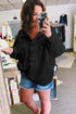 Long Sleeve Flap Pocket Utility Henley Top