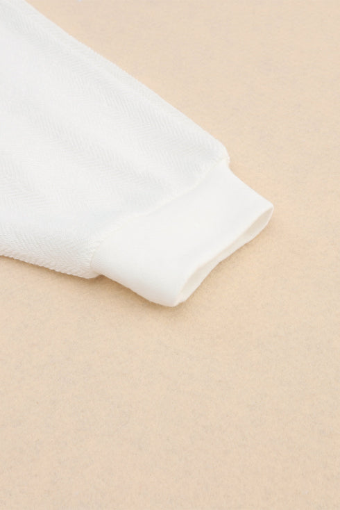 Long Sleeve Flap Pocket Utility Henley Top