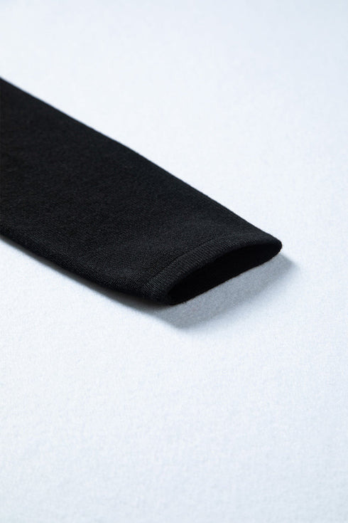 Long Sleeve Off The Shoulder Knit Mini Dress