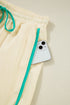 Long Sleeve Pullover Drawstring Paneled Lounge Short Sets
