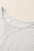 Long Sleeve Round Neck Ruffle Hem Mini Dress