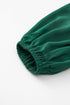 Long Sleeve Ruffled Mock Neck Tiered Mini Dress