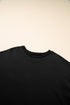 Loose Fit Half Sleeve High Low Hem Cotton T Shirt