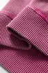 Loose Fitting Waffle Knit Cotton Blend Long Sleeve Top