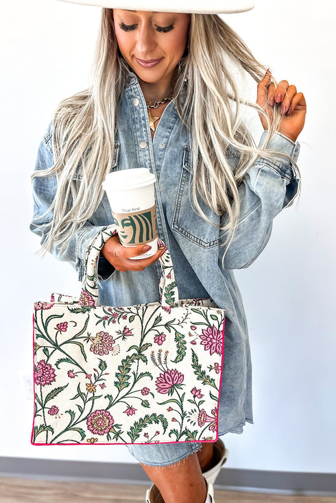 Loose H Line Raw Hem Denim T Shirt Dress