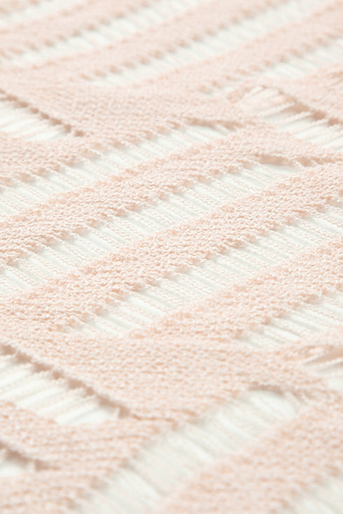 Loose Knitwear Kimono with Slits