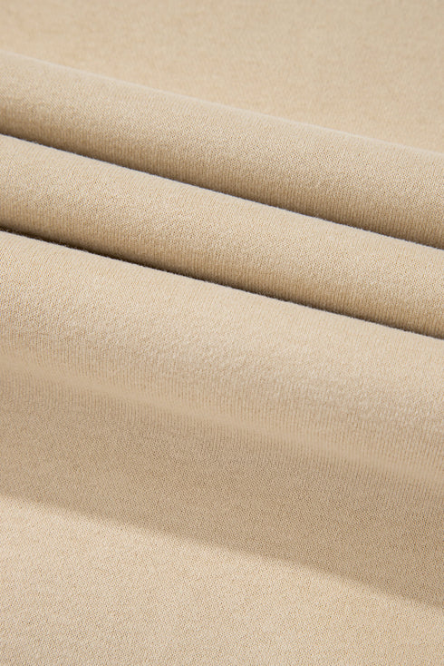 Loose Patchwork Crewneck Plus Size Sweatshirt