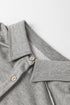 Loose Waffle Knit Patchwork Exposed Seam Shirt Jacket