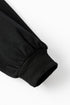 Loose Waffle Knit Patchwork Exposed Seam Shirt Jacket