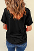 Love Is Love Graphic Heart Crew Neck Tee