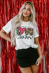Love Like Jesus Graphic Print Crew Neck Tee