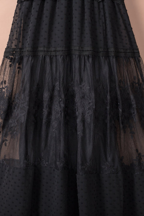 Luminous Dawn Lace Gown