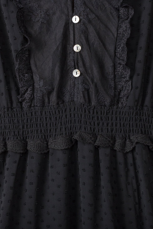 Luminous Dawn Lace Gown