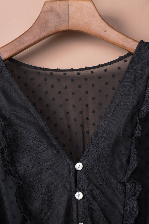 Luminous Dawn Lace Gown