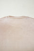 Lustrous High Neck Padded Shoulder Muscle Top