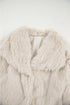 Luxurious Faux Fur Large Collar Statement Coat