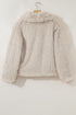 Luxurious Faux Fur Large Collar Statement Coat