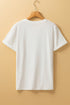 Made In America Lips Graphic Print Crew Neck Tee