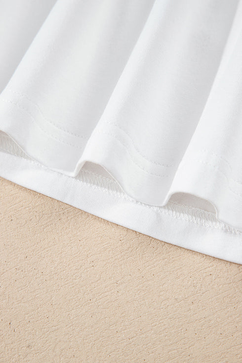 Mama Graphic Tee And Plaid Shorts Lounge Set