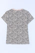 Mama Leopard Print Graphic Short Sleeve T Shirt