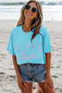 Mama Letter Graphic Crew Neck Short Sleeve Tee