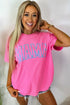 Mama Letter Graphic Crew Neck Short Sleeve Tee