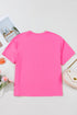 Mama Letter Graphic Crew Neck Short Sleeve Tee