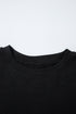 Mama Letter Graphic Crew Neck Short Sleeve Tee