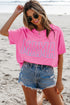 Mama Letter Graphic Crew Neck Short Sleeve Tee
