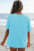 Mama Letter Graphic Crew Neck Short Sleeve Tee