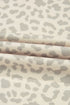 Mama Letter Graphic Leopard Print Rolled Cuff Tee